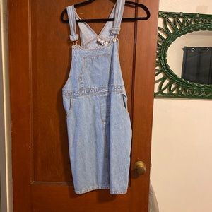 Jean overall dress size 8-10